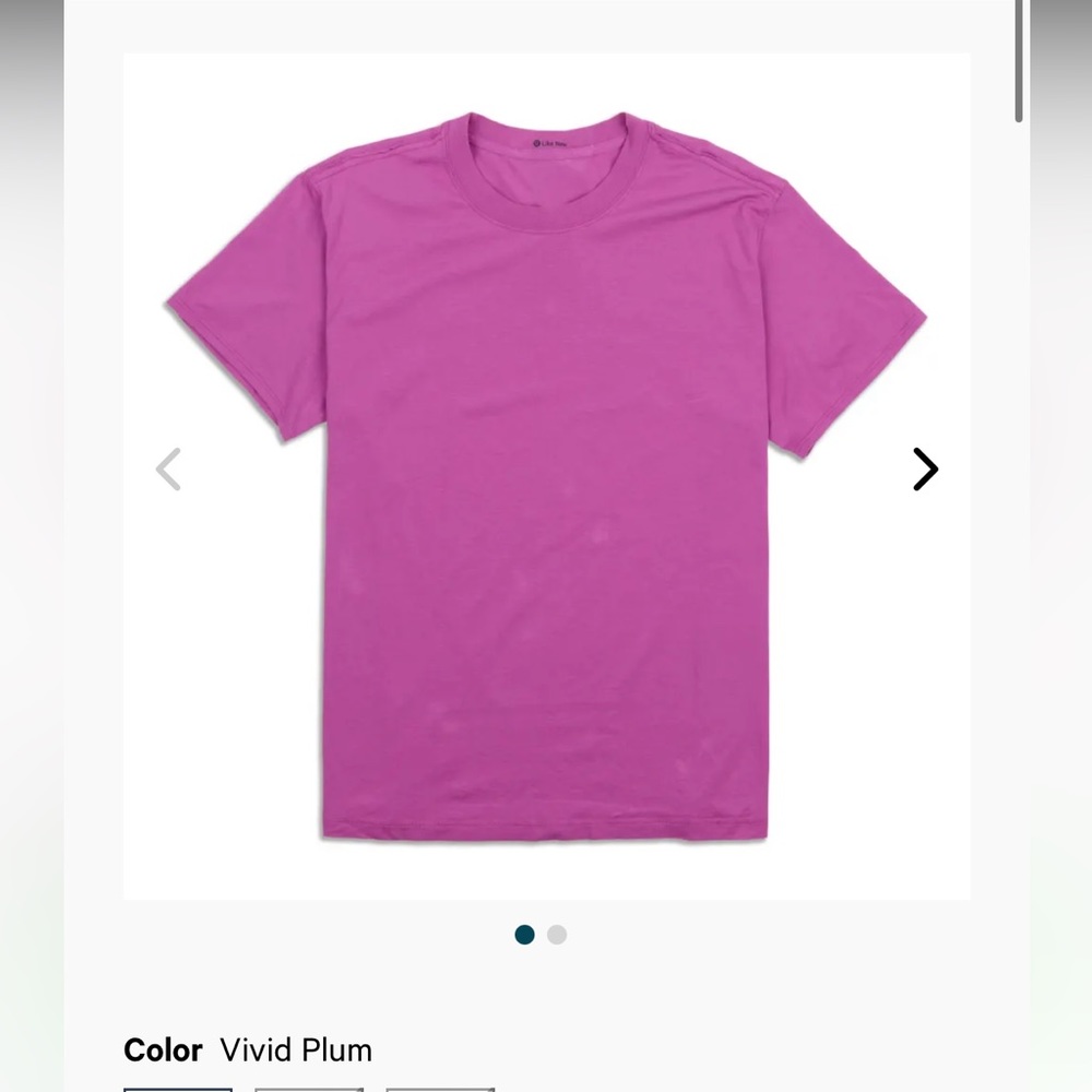Lulu lemon All Yours Cotton Tee | Vivid Plum US W 4